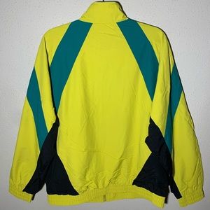 supreme paneled track jacket light blue